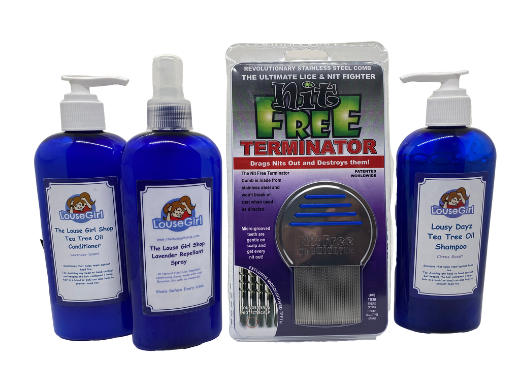 Ultimate Lice Treatment Kit for Kids | Complete Head Lice & Nit Removal System